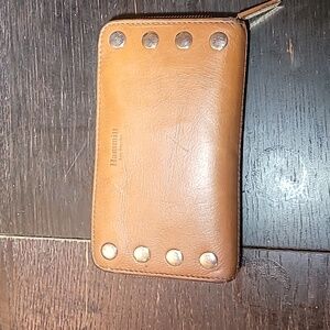 Hammitt  tan with gold  wallet